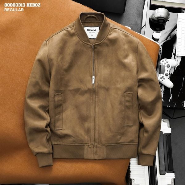 Áo khoác Heboz bomber suede 3M - 00003313